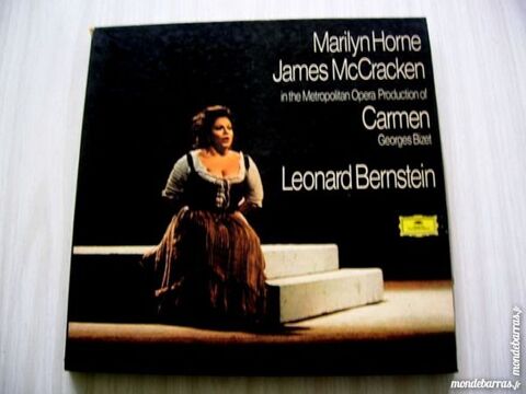 COFFRET LEONARD BERNSTEIN Carmen de Bizet  3 lps 25 Nantes (44)
