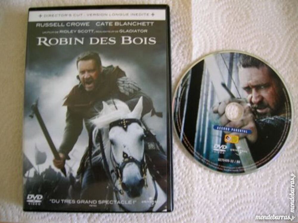 DVD ROBIN DES BOIS - Russell Crowe DVD et blu-ray
