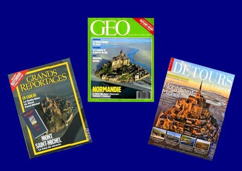 3 revues sur le MONT ST MICHEL / prixportcompris 12 Reims (51)