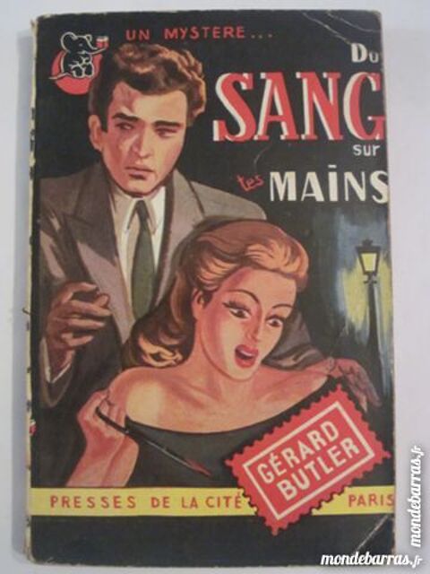 DU SANG SUR TES MAINS  par  GERARD BUTLER policier 6 Brest (29)