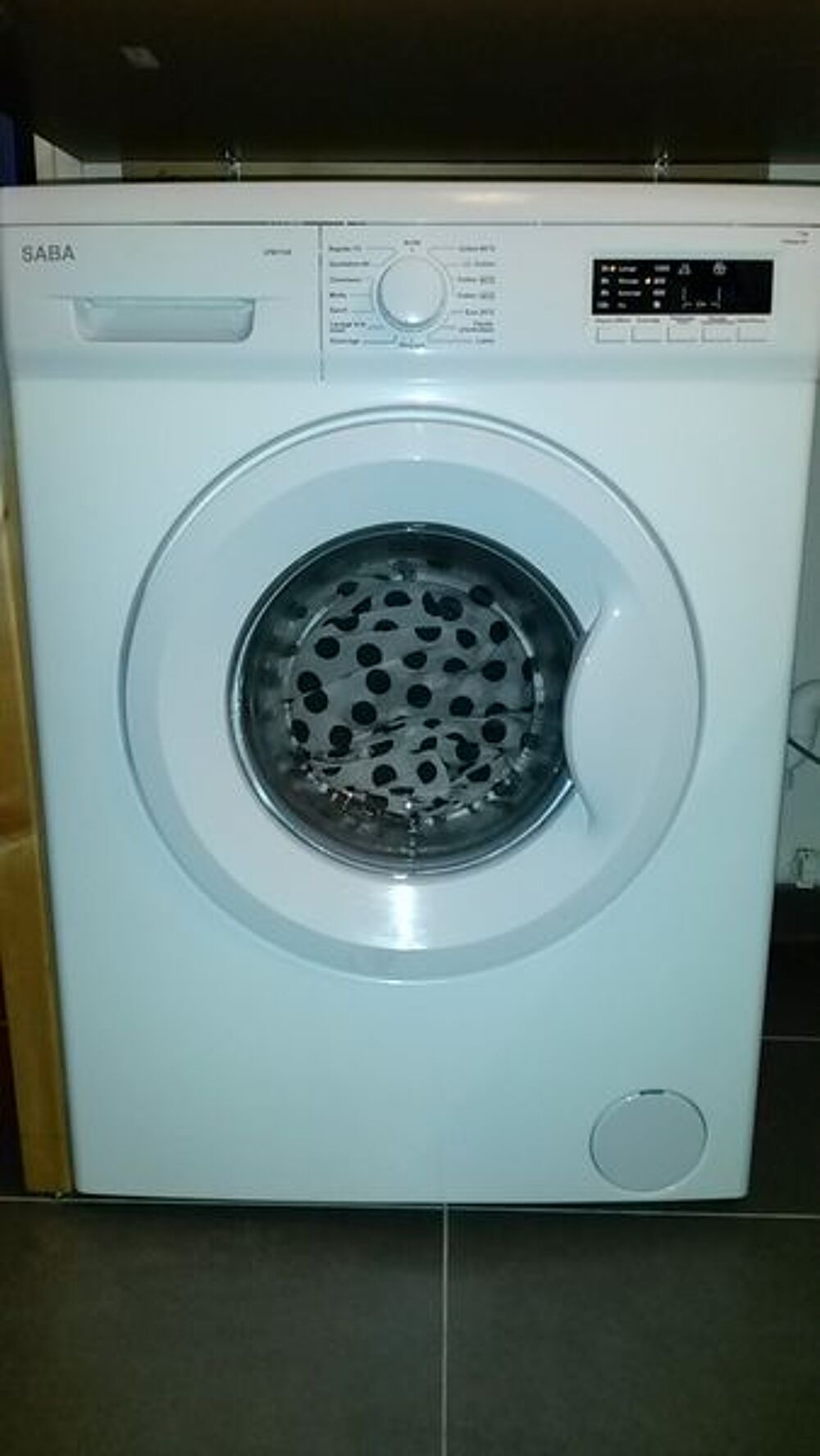lave linge SABA LFS7123, 7 kg classe A+ Electroménager