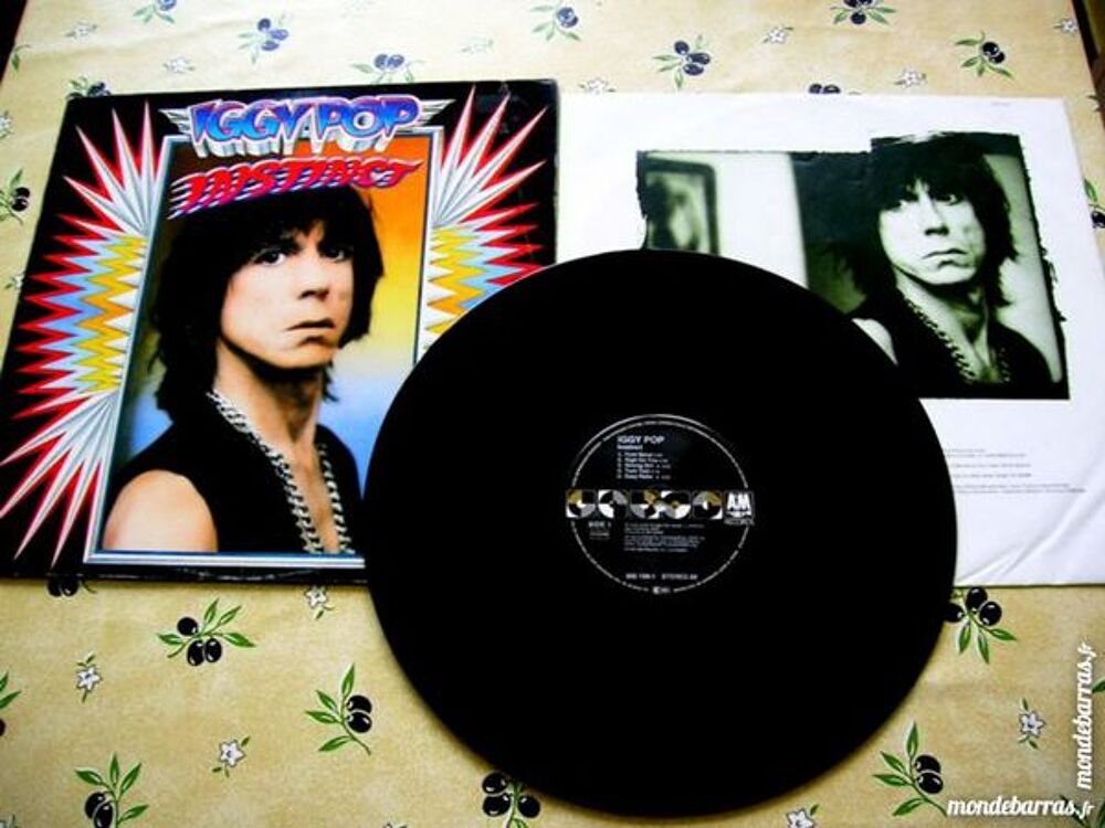 33 TOURS IGGY POP Instinct - ORIGINAL CD et vinyles