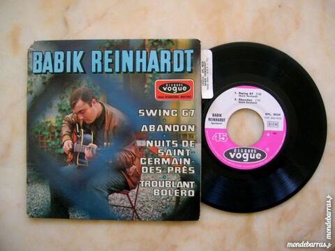 45 TOURS EP BABIK REINHARDT Swing 67 37 Nantes (44)