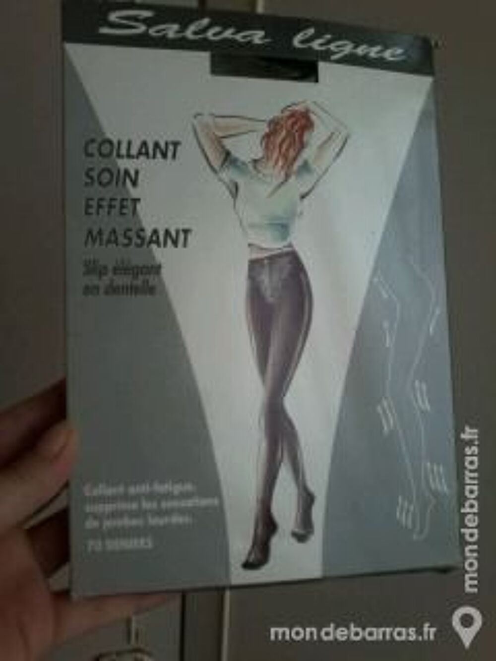 LINGERIE COLLANT SOIN NOIR T4 NEUF Vêtements