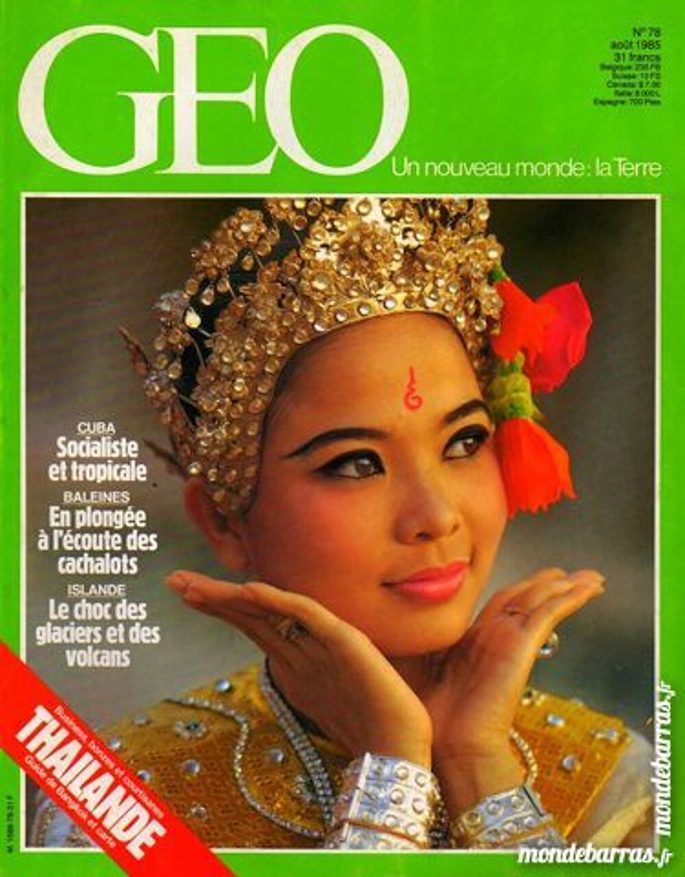 THA&Iuml;LANDE - INDONESIE - g&eacute;o / prixportcompris Livres et BD