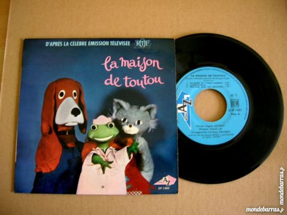 EP LA MAISON DE TOUTOU - ORTF Musique Fran&ccedil;is LAI CD et vinyles