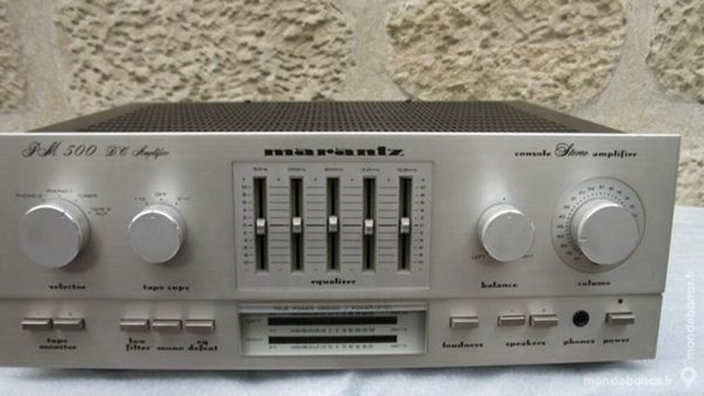 AMPLIFICATEURS DE DIVERSES MARQUES Audio et hifi