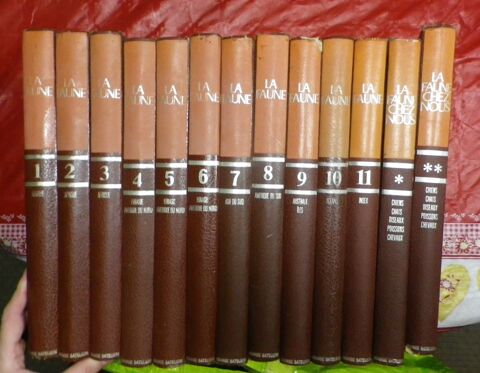 LA FAUNE 11 VOLUMES + LA FAUNE CHEZ NOUS 2 VOLUMES 60 Attainville (95)