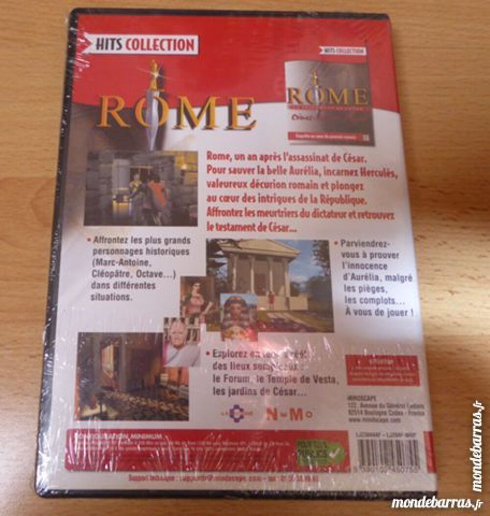 jeu PC Rome Consoles et jeux vidéos