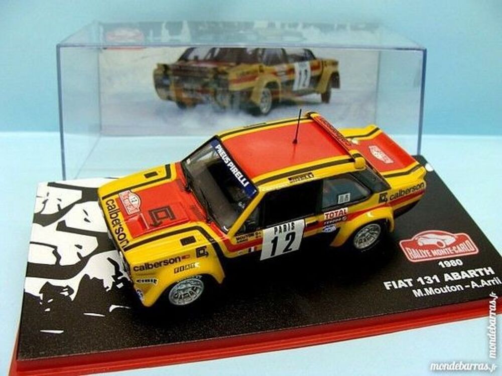 Fiat 131 Abarth Mouton Monte Carlo 1980 1/43 Neuf Jeux / jouets