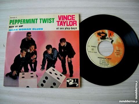 EP VINCE TAYLOR ET SES PLAY-BOYS Peppermint twist 55 Nantes (44)