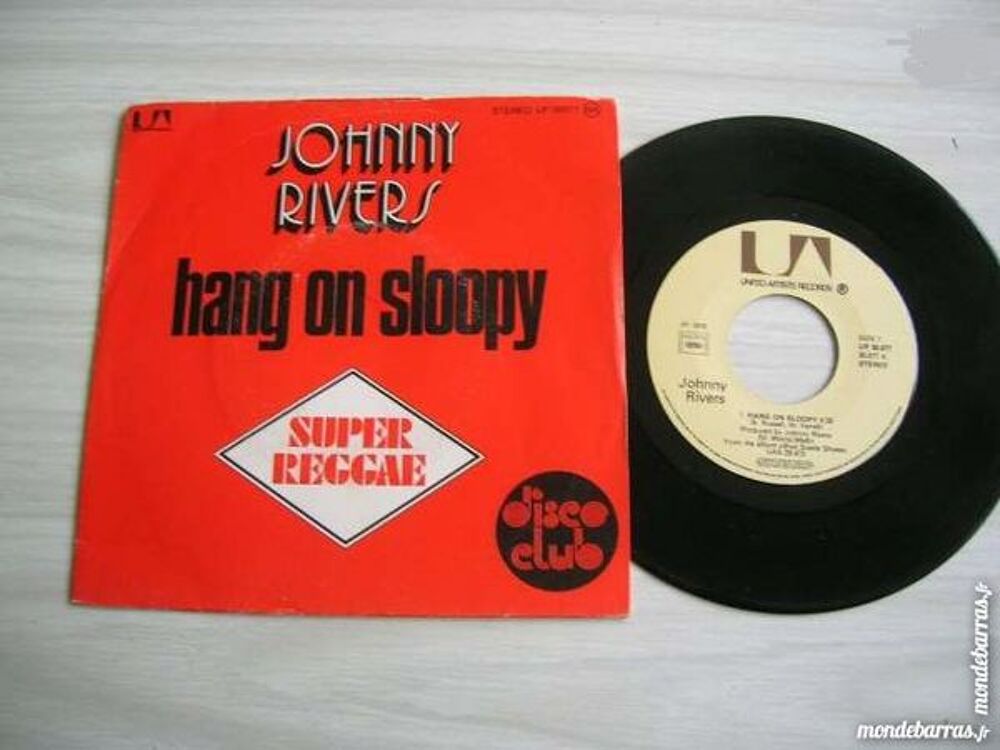 45 TOURS JOHNNY RIVERS Hang on sloopy CD et vinyles