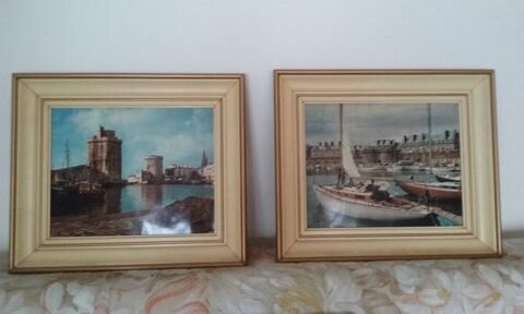 2 Cadres photos prises dans port de La Rochelle 20 Charenton-le-Pont (94)