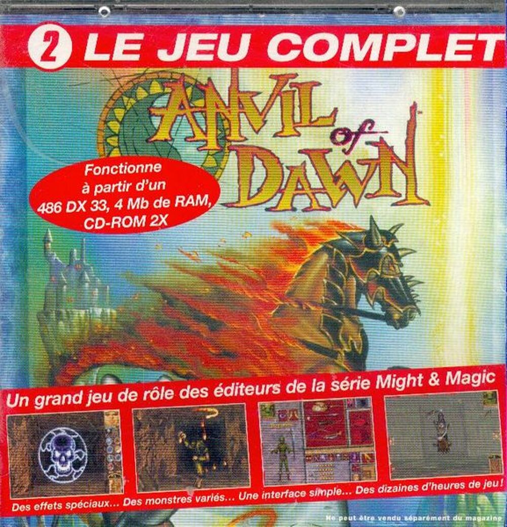 anvil of dawn
Consoles et jeux vidos