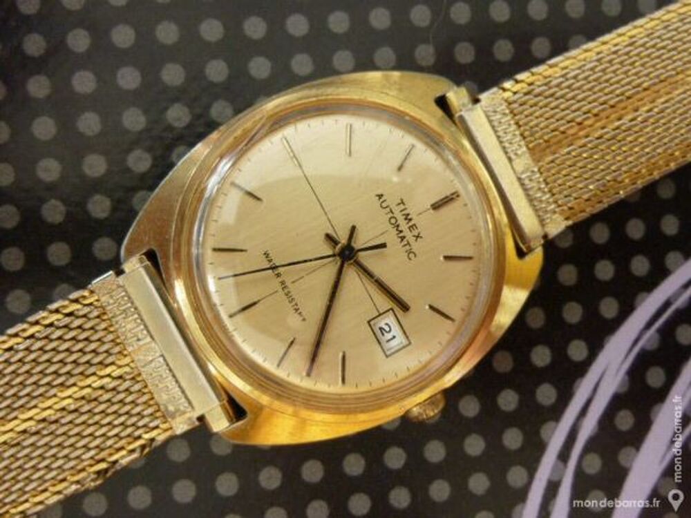 TIMEX 678 montre automatique 1970 TIX0019 Bijoux et montres