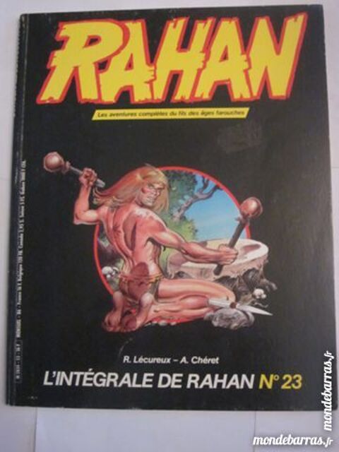 BD - RAHAN N 23 INTEGRALE COUVERTURE NOIRE 6 Brest (29)