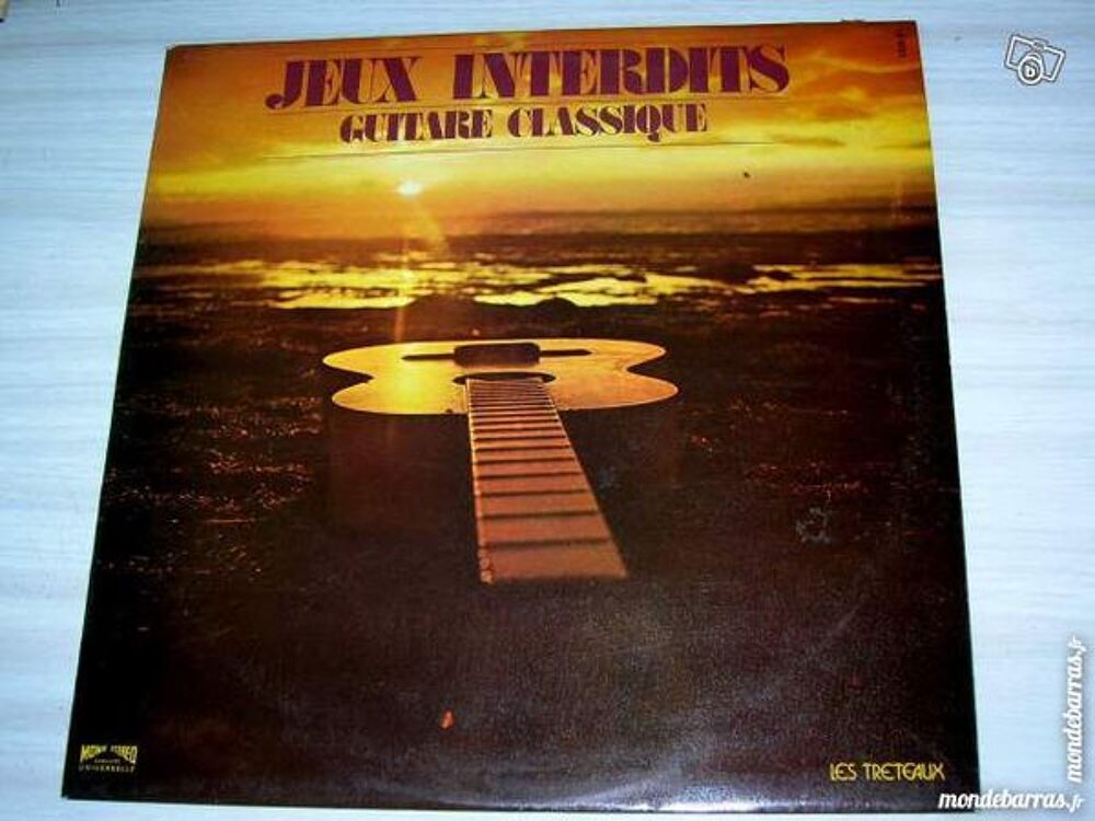 33 TOURS JEUX INTERDITS GUITARE CLASSIQUE. CD et vinyles