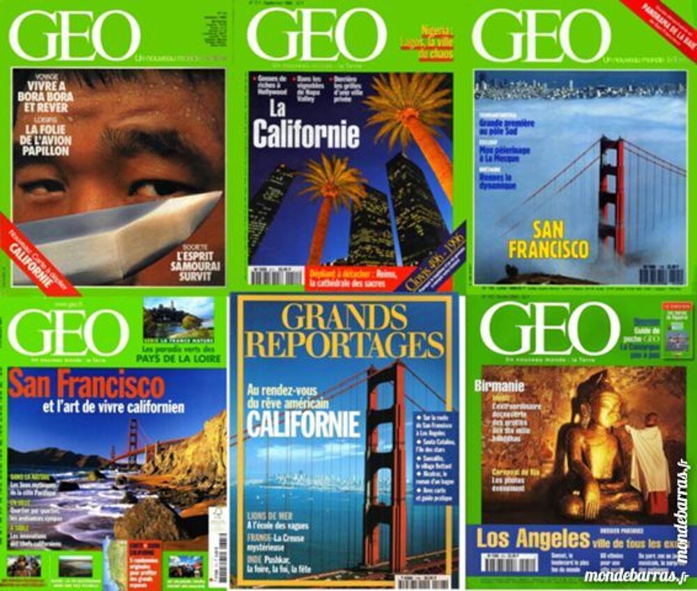 CALIFORNIE - g&eacute;o - ETATS UNIS / les-livres-de-jac Livres et BD