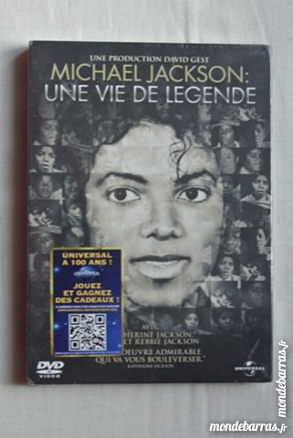 &quot;Michael Jackson &quot;&quot;Une vie de l&eacute;gende&quot;&quot;&quot; DVD et blu-ray