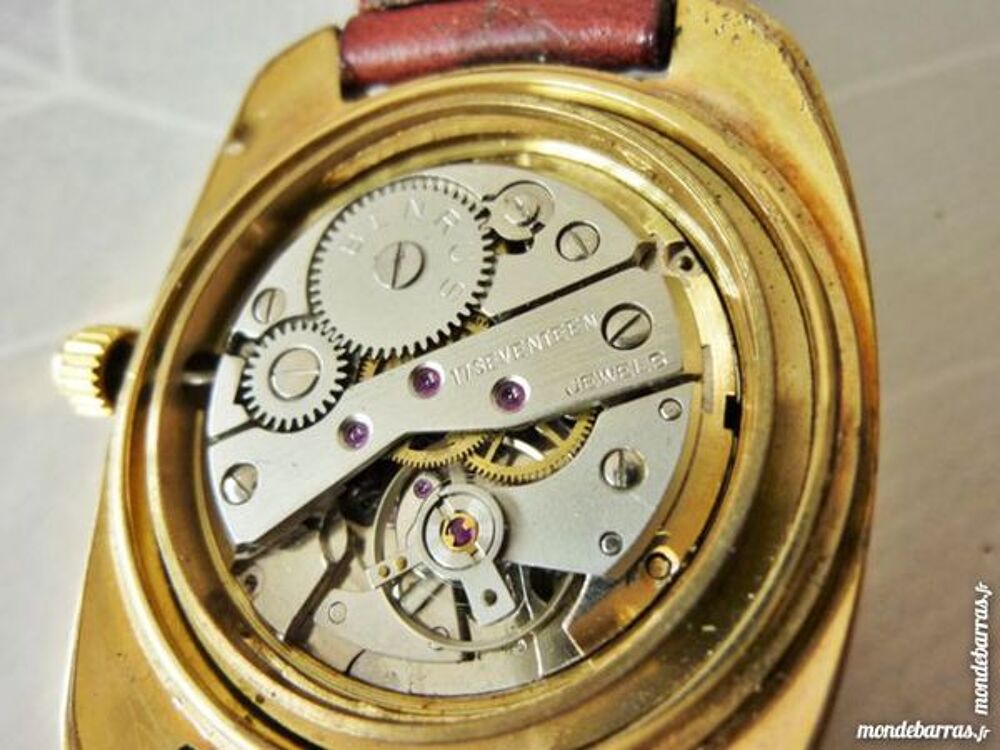 BENRUS P76 GERMANY montre m&eacute;canique 1970 BEN0005 Bijoux et montres