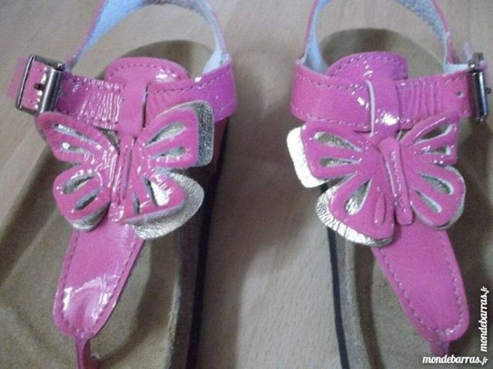 Sandales fille cuir verni ACEBO'S rose Pointure 27 Chaussures
