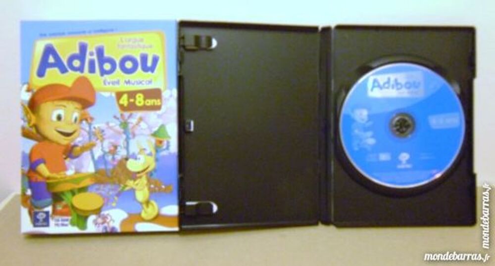 Jeu PC Adibou &laquo;&eacute;veil musical&raquo; pour 4-8 ans Consoles et jeux vidéos