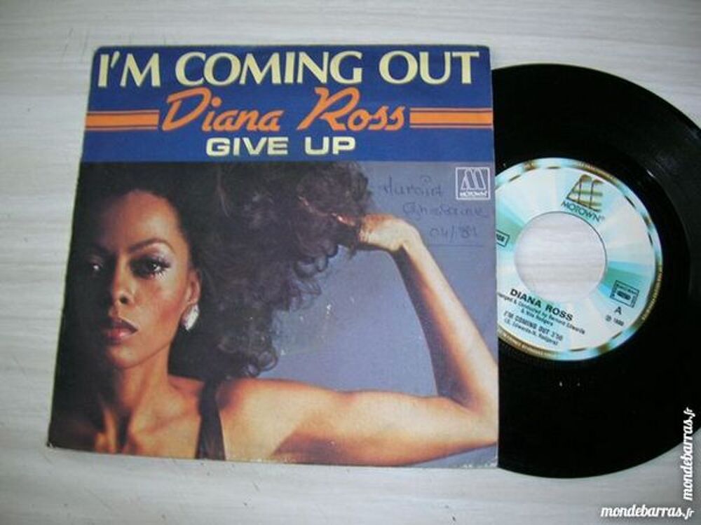 45 TOURS DIANA ROSS I'm coming out CD et vinyles