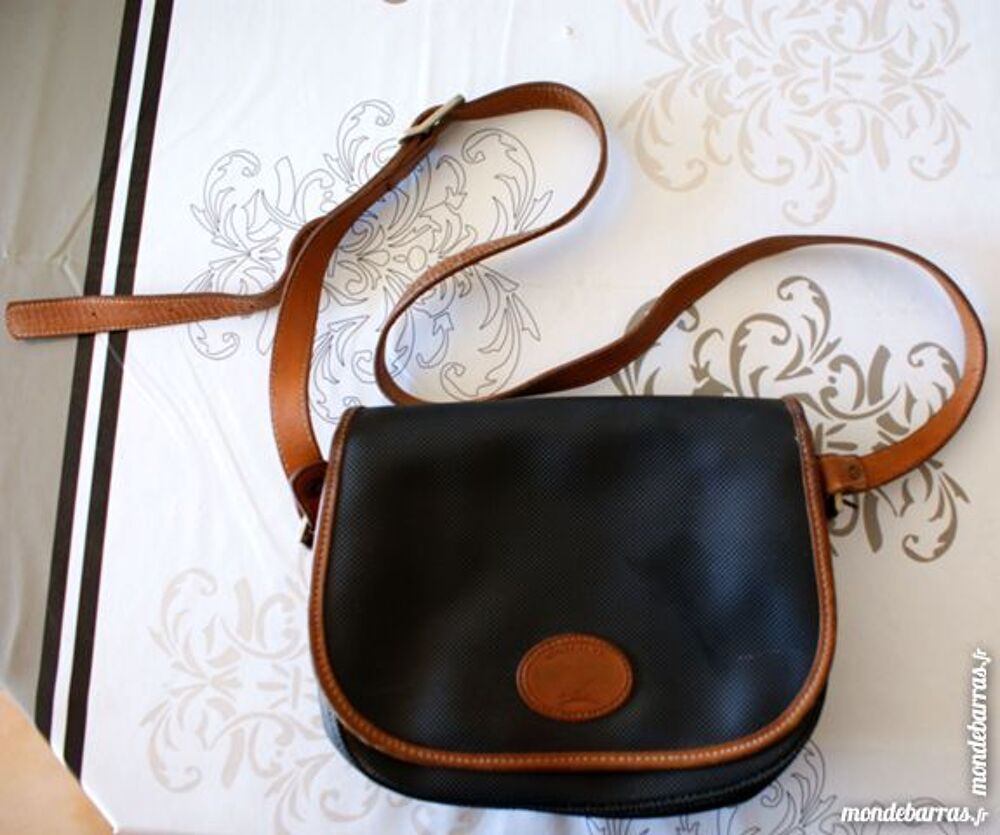 Sac Longchamp Vintage cuir &amp; Plastique Maroquinerie