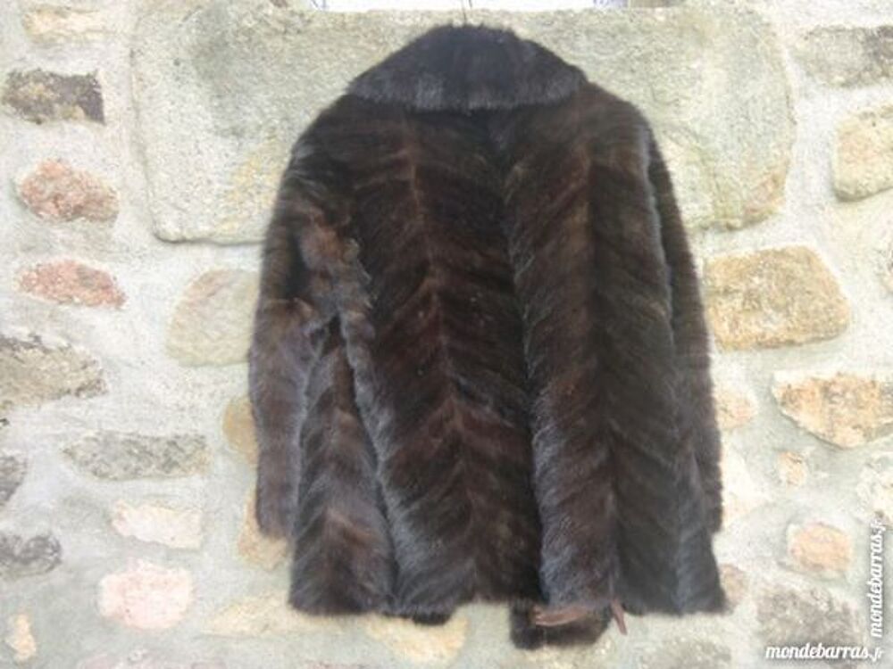 Belle veste vison Vêtements