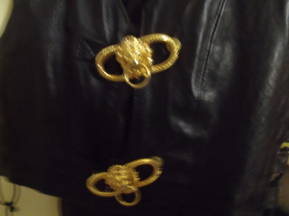 gilet + pantalon cuir agneau Vêtements