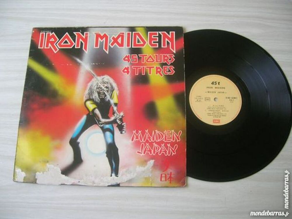 MAXI 45 TOURS IRON MAIDEN Maiden Japan -ORIGINAL CD et vinyles