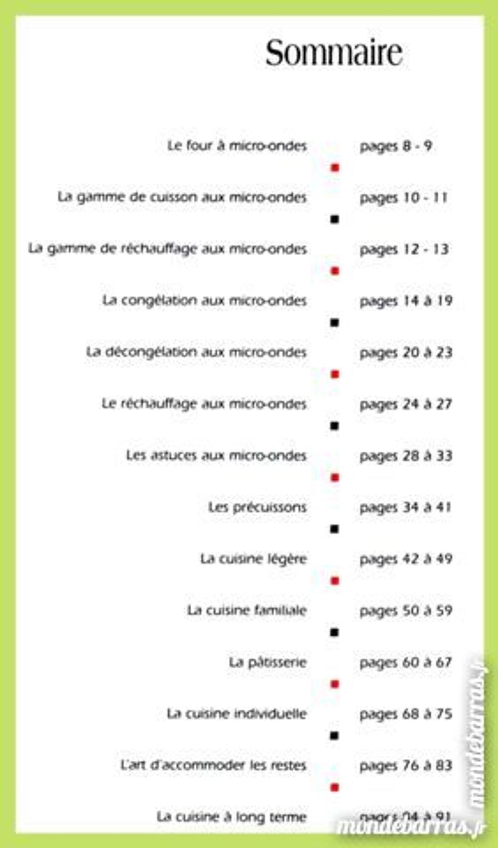 TUPPERWARE - LE MICRO ONDES Livres et BD