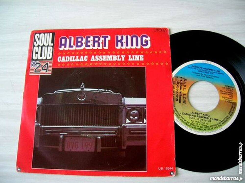 45 TOURS ALBERT KING Cadillac assembly line CD et vinyles