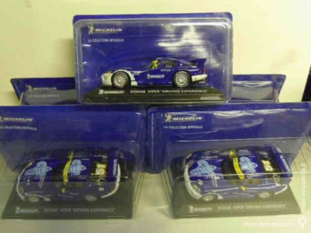 DODGE VIPER DRIVING EXPERIENCE MICHELIN IXO 1/43 Jeux / jouets