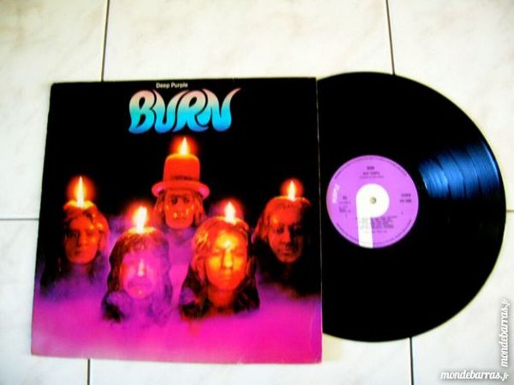 33 TOURS DEEP PURPLE BURN - Original UK CD et vinyles