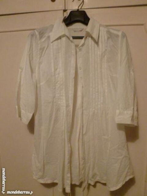 Tunique blanche manches 3/4 6 Thiais (94)