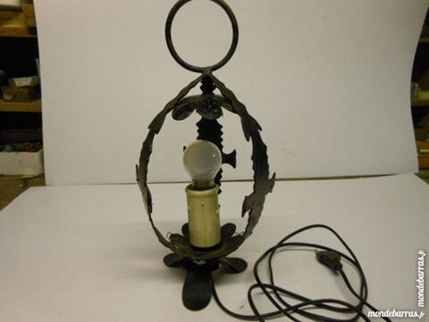 lampe de chevet fer forg vintage pa17 6 Grzieu-la-Varenne (69)