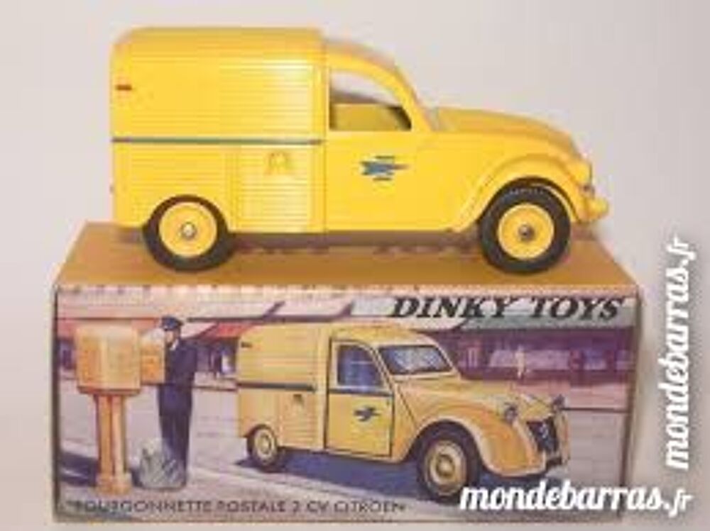 Citroen 2cv Fourgonnette Postale Dinky Atlas Neuf Jeux / jouets