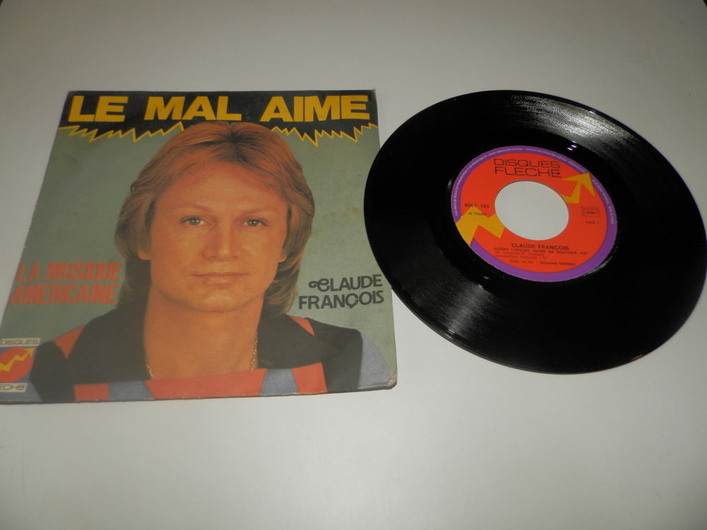 Claude Francois - Le mal aim&eacute; - la musique americaine CD et vinyles