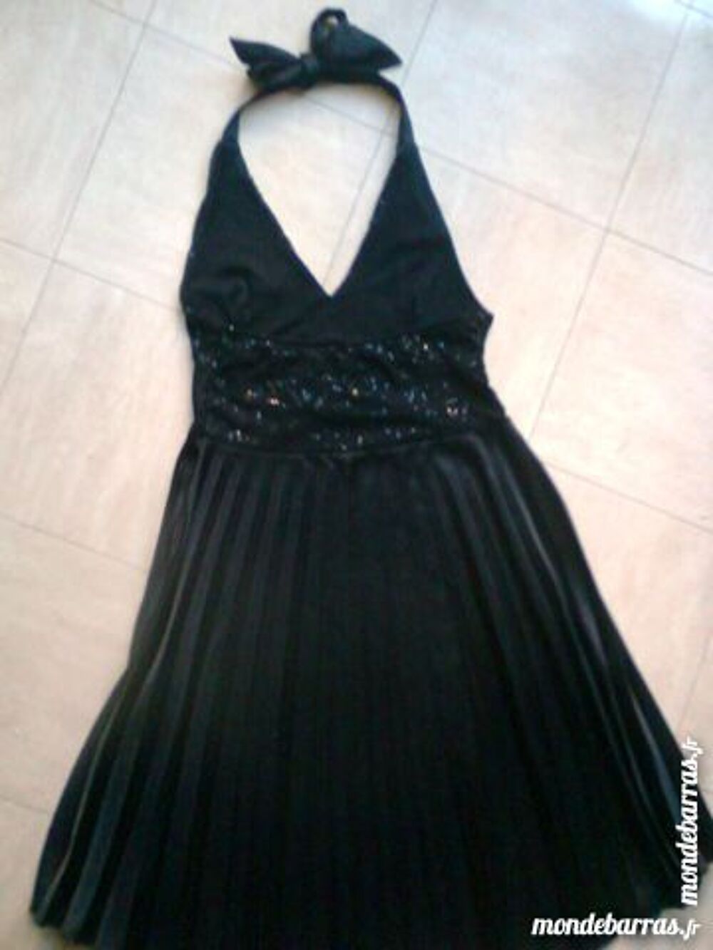 robe dos nu &agrave; paillettes - 36 / 38 - zoe Vêtements