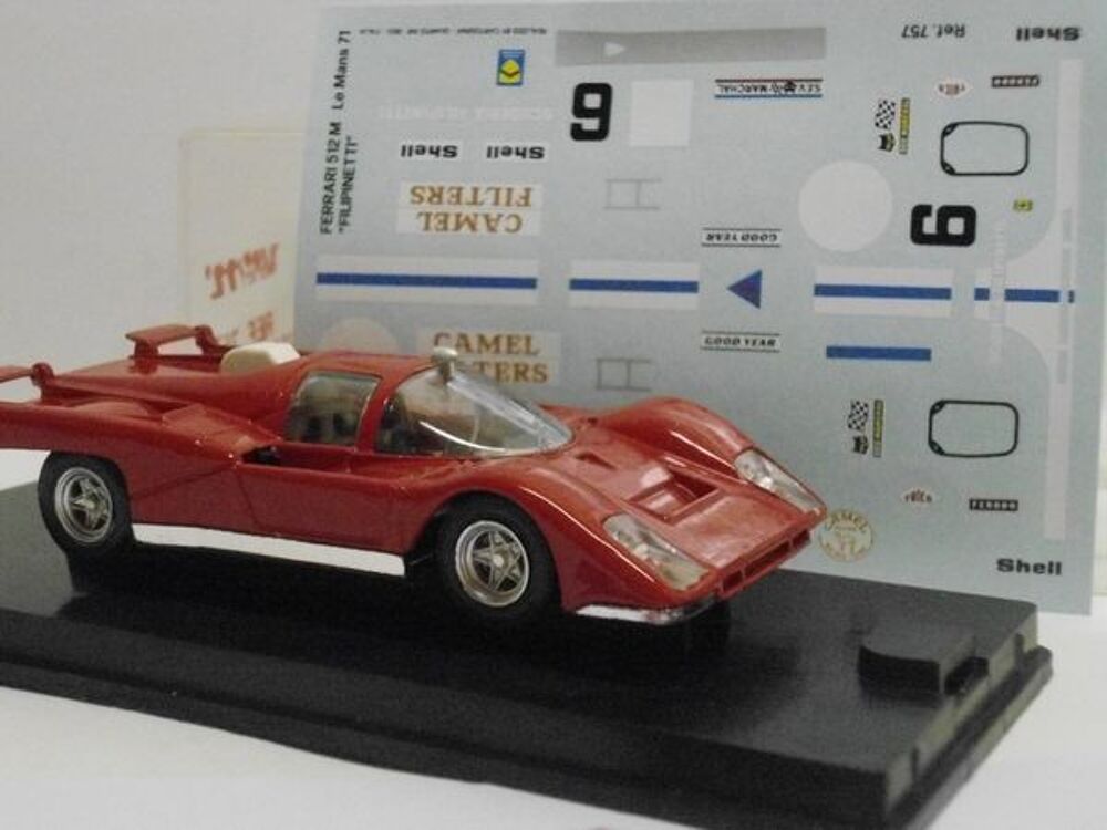 Ferrari 512 M (N&deg;6) class&eacute;e 21&egrave;me Le Mans 1971 