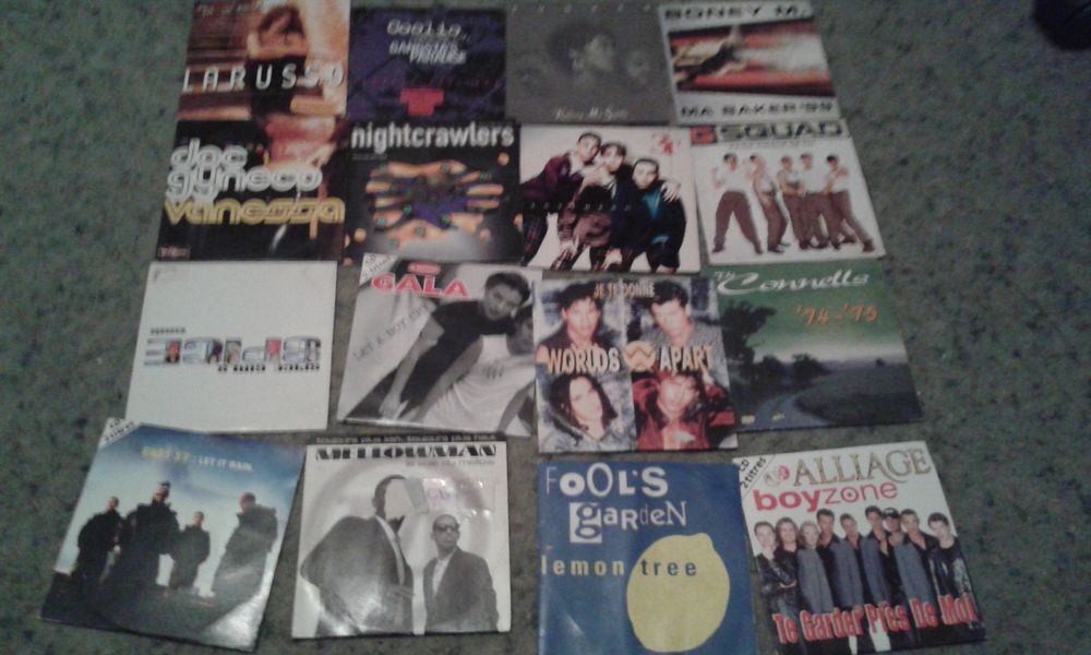 cd 1 titre +compile CD et vinyles