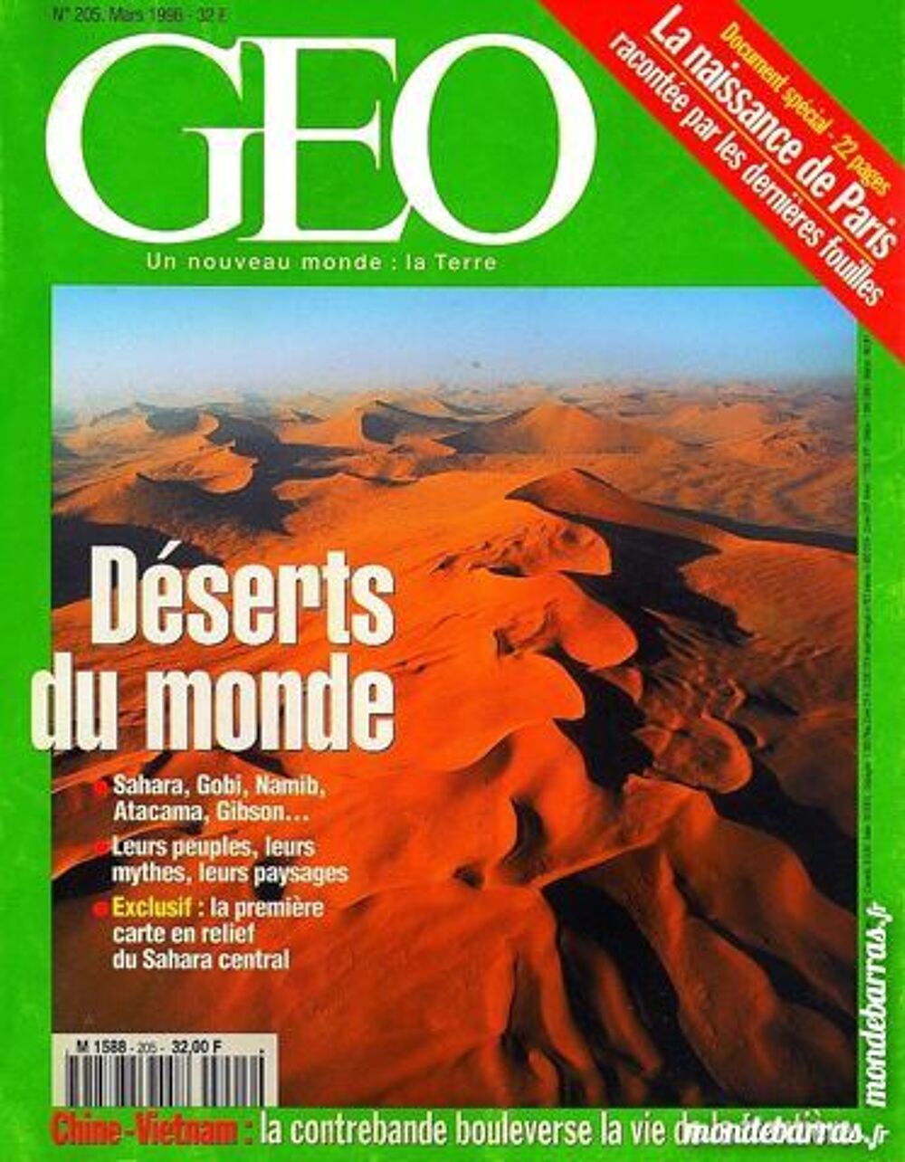 Les D&Eacute;SERTS du monde - GEO Livres et BD