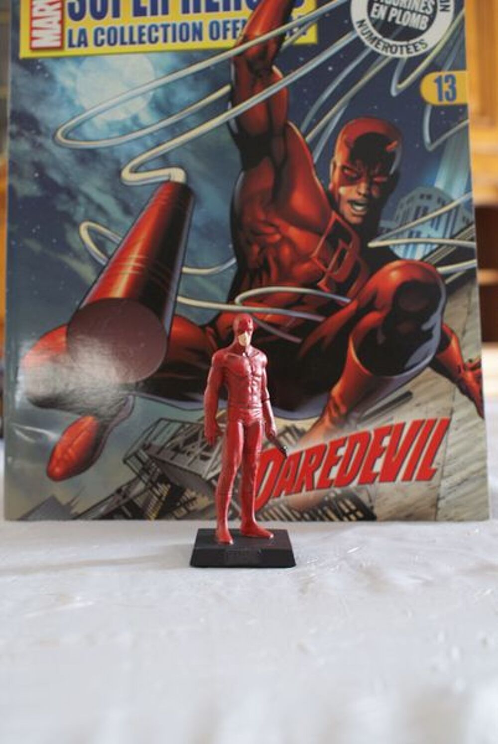figurine en plomb "marvel eaglemoss" DAREDEVIL 