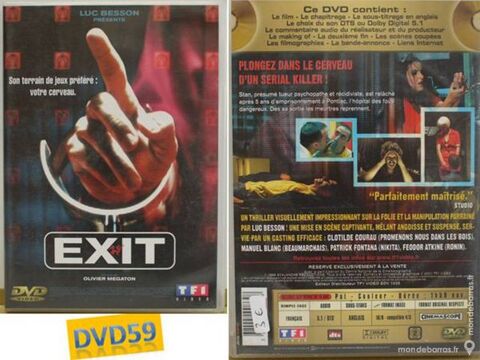 DVD : Luc Besson prsente: EXIT (thriller) 3 Mons-en-Barul (59)