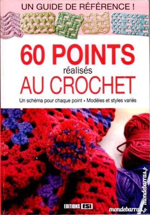 60 POINTS AU CROCHET - COUTURE / les-livres-de-jac 9 Laon (02)