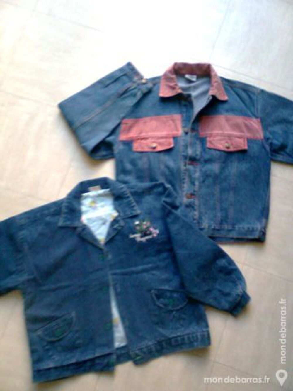 lot de 2 BLOUSONS - 12.14 ans - zoe Vêtements enfants