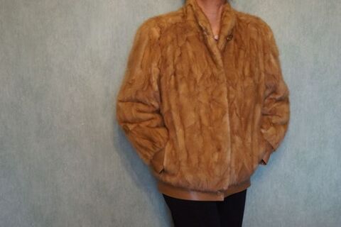 Veste en vison véritable couleur pastel 100 Plaisance-du-Touch (31)