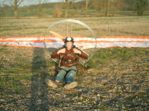 paramoteur avec tr�s grande voile pour pilote lourd 3000 Lombers (81)