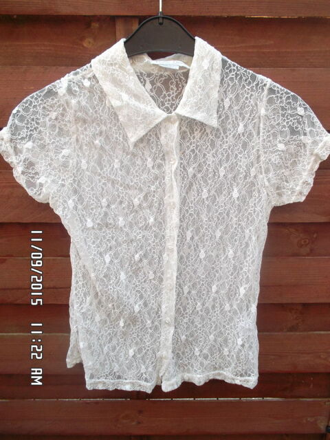 CHEMISIER ECRU T.2*JUSTE 2E*KIKI60230 2 Chambly (60)